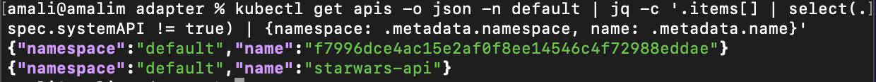 List APIs